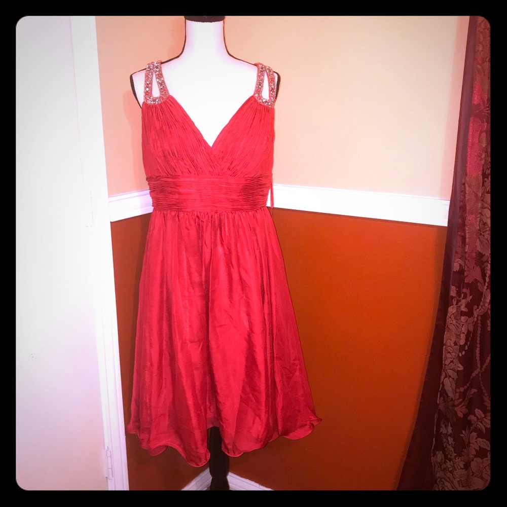 NWT Red formal dress